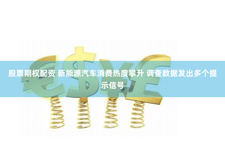 股票期权配资 新能源汽车消费热度攀升 调查数据发出多个提示信号