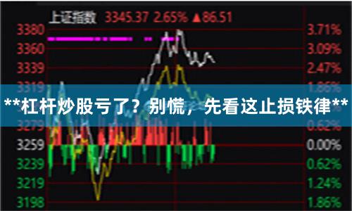 **杠杆炒股亏了？别慌，先看这止损铁律**